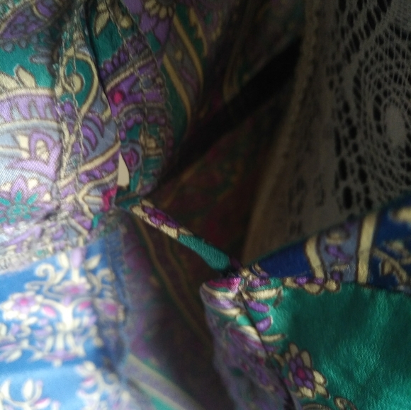 NWT silk Wrap Dress - Picture 5 of 6